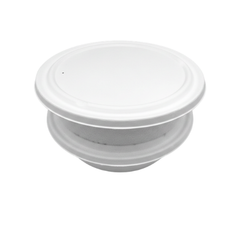 Lid For 1500/2000 ML Bowl With Diamond Pattern Bagasse