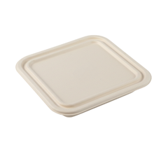 Lid For 2 Compartment Tray 217 Bagasse