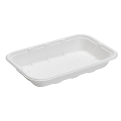 210 × 108 × H12.7 MM Fruit & Vegetable Tray - Bagasse