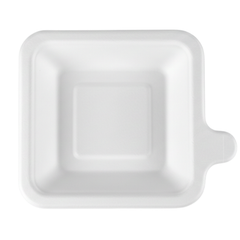 110 × 110 135 MM Cake Plate - Bagasse