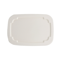 Lid For 790 ML Square Box Bagasse